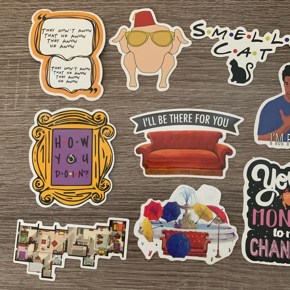 FRIENDS Multi Sticker Pack - Picture 2 of 3
